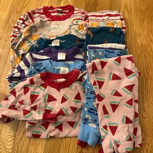 Hanna Andersson Pajama Sets, Lot of 6